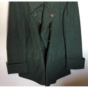 Very heavy wool Army style, double breasted dress jacket